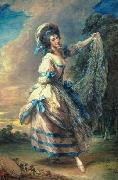 Thomas Gainsborough Portrait of Giovanna Baccelli painting